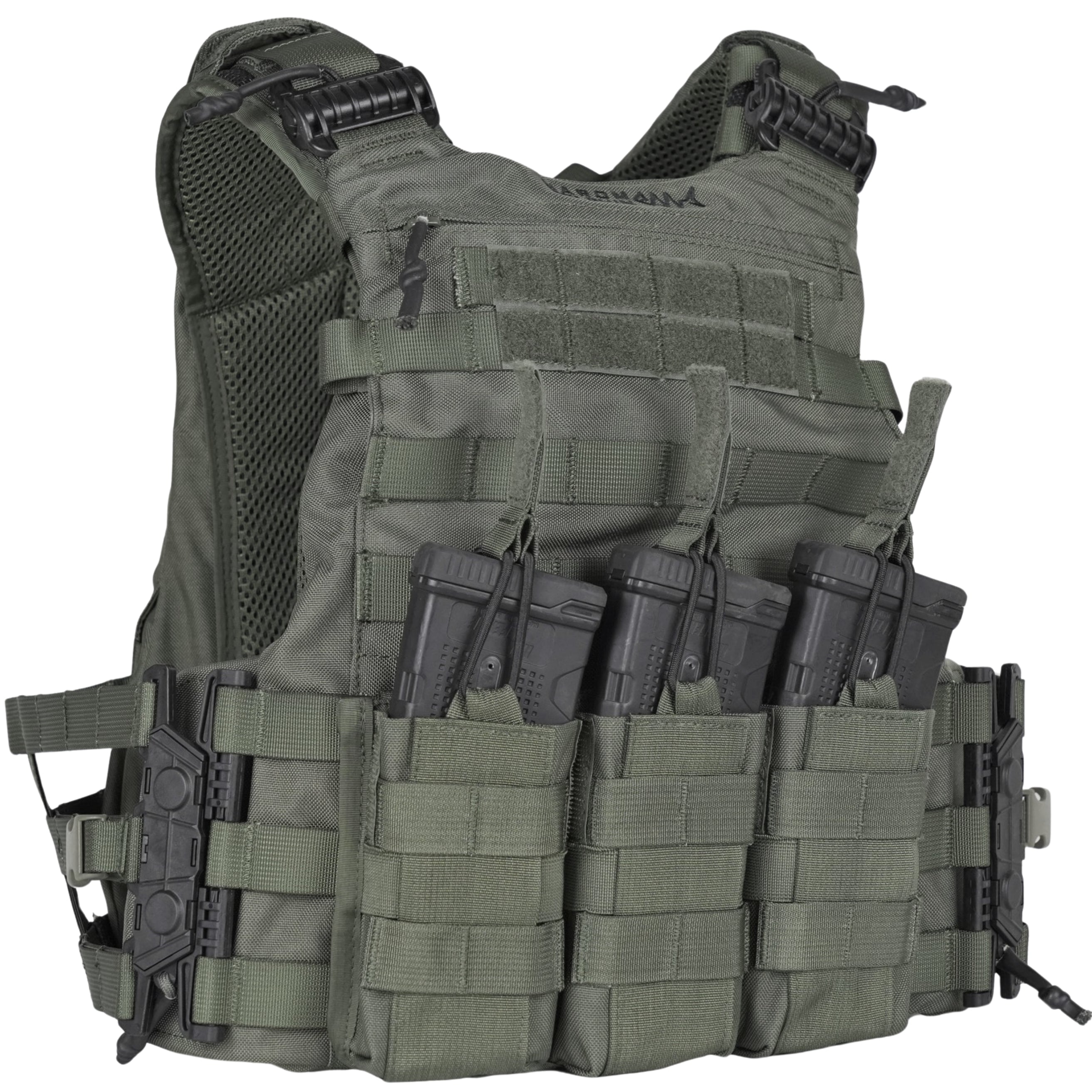 Triple M4 mag MOLLE Pouch