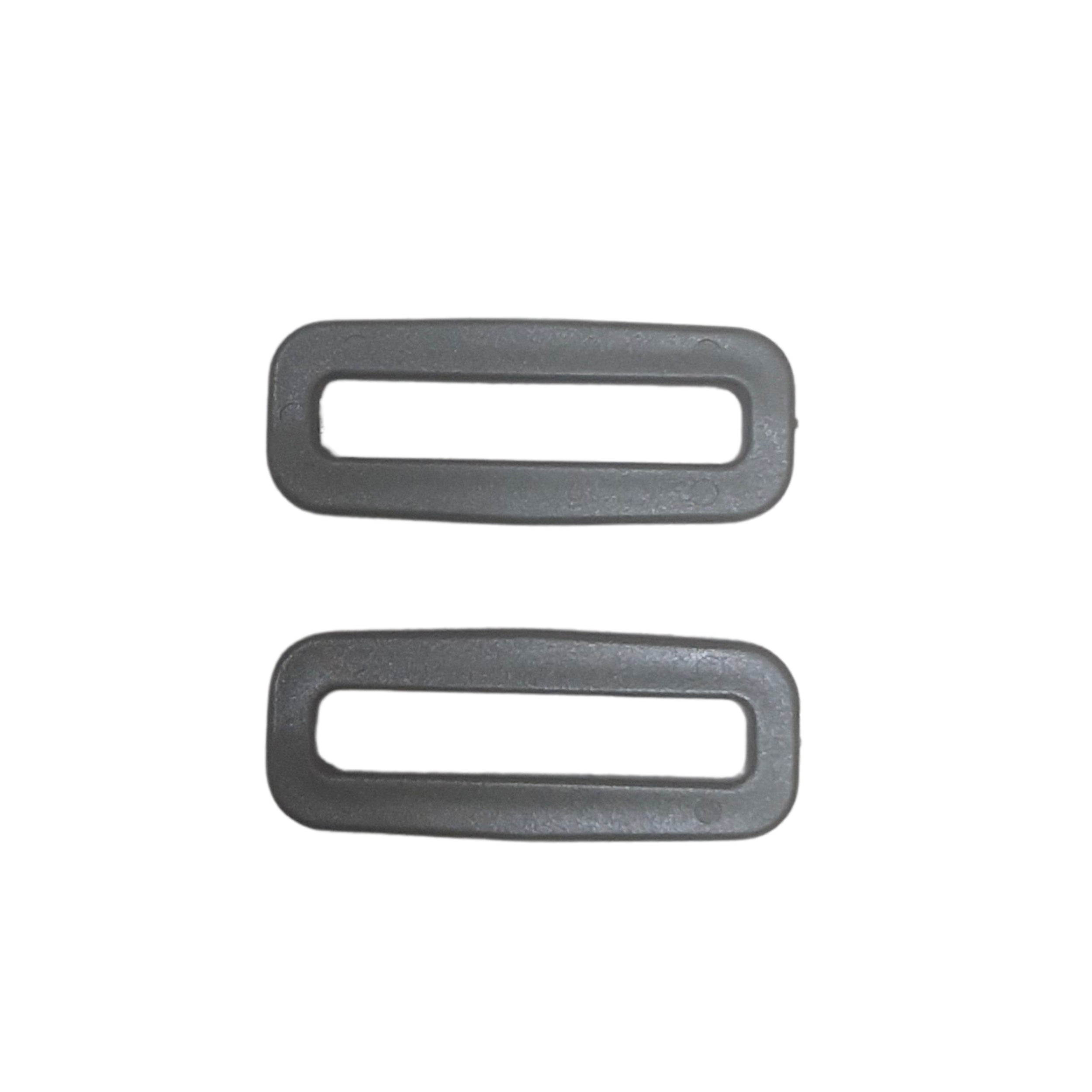 Slim buckles for vest shoulder straps